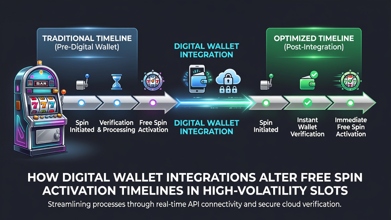 Veranderingen in activeringstijden voor gratis spins via digitale wallets